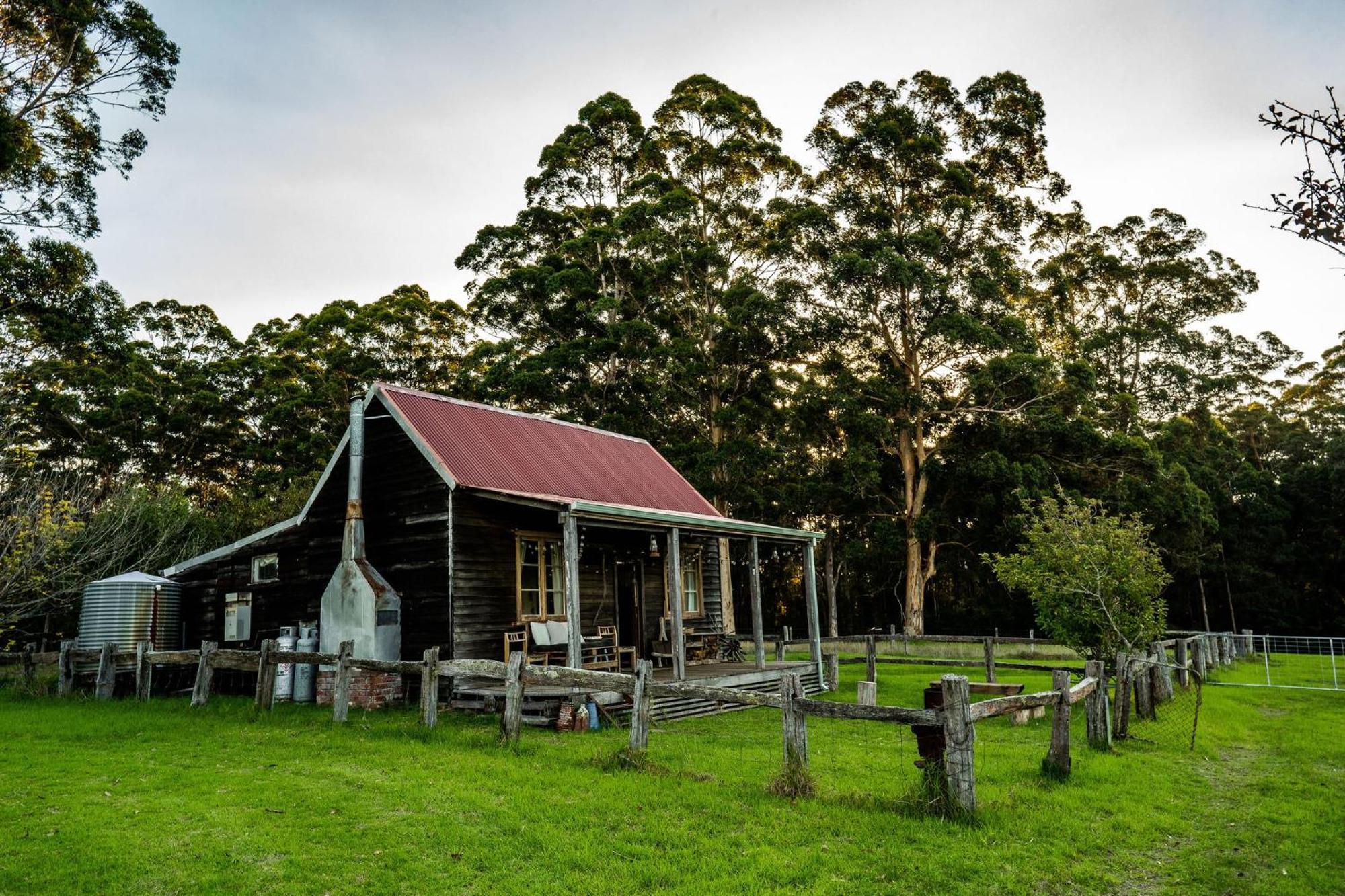 Cosy Farmstay: Green Cabin At Whispering Woods Beedelup Kültér fotó